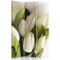 Miniatyrbild 1 av 4: Legendarte - Skärm - Skiljevägg med dubbelsidigt tryck Vit Blomma cm. 110x150 (3x)
