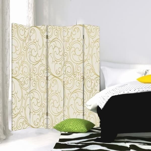 Legendarte - Skärm - Skiljevägg med fram-/baktryck Utsmyckat mönster cm. 180x170 (5x)