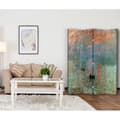 Miniatyrbild 3 av 4: Legendarte - Skärm - Partition med dubbelsidig utskrift. Rising Sun - Claude Monet cm. 145x170 (4x)