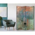 Miniatyrbild 2 av 4: Legendarte - Skärm - Partition med dubbelsidig utskrift. Rising Sun - Claude Monet cm. 145x170 (4x)