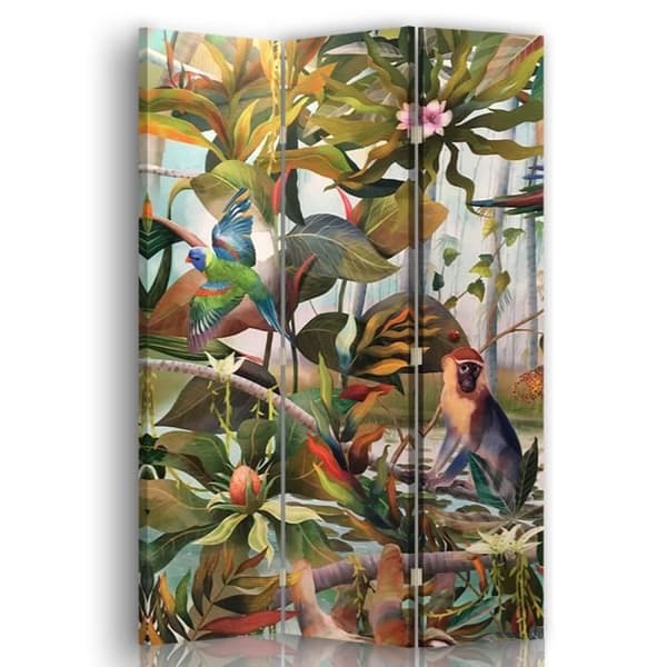 Jungle Sun Screen - Dekorativ innervägg - 110x150cm