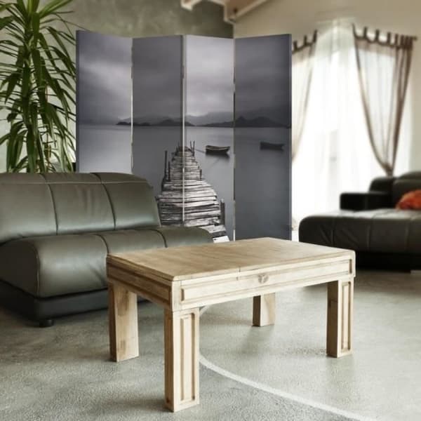Legendarte - Skärm - Skiljevägg med fram-/baktryck Ocean Bridge cm. 145x170 (4x)