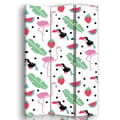 Miniatyrbild 1 av 4: Tropical Pattern Screen - Dekorativ innervägg - 110x150cm