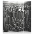 Miniatyrbild 1 av 4: Legendarte - Skärm - Skiljevägg med dubbelsidigt tryck Nyc Skyline cm. 145x170 (4x)