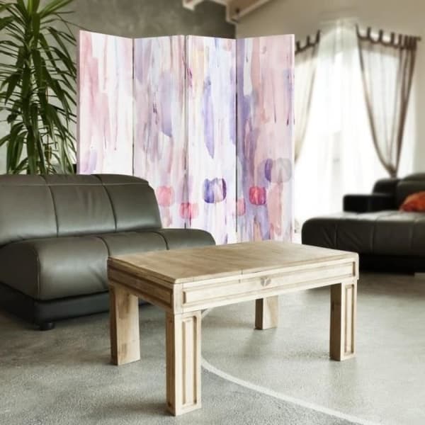 Legendarte - Skärm - Skiljevägg med tryck fram/bak Modern Art Tulpan cm. 145x170 (4x)