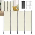 Miniatyrbild 1 av 4: Paravent - XMTECH - 4 Paneler - Fällbar - Polyester - 225 x 180 cm - Beige