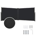Miniatyrbild 1 av 4: Sidolager - XMTECH - 160x600cm - Fällbar - UV-skydd - Svart polyester