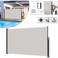 Miniatyrbild 1 av 4: Retraktabel Screen - LZQ - 2 x 3 m - UV-skydd - Polyester - Ljusgrå
