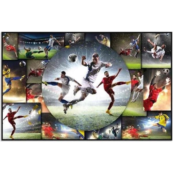 Skrivunderlag - HERMA - Fotboll - 550 x 350 mm - Dubbel Sida - Oförändrat Kartong