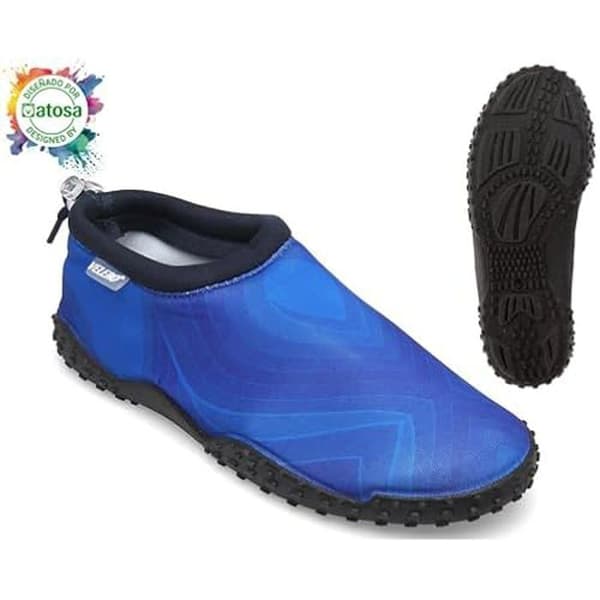 BigBuy Sport Dam 31054 löparskor, blå, One Size