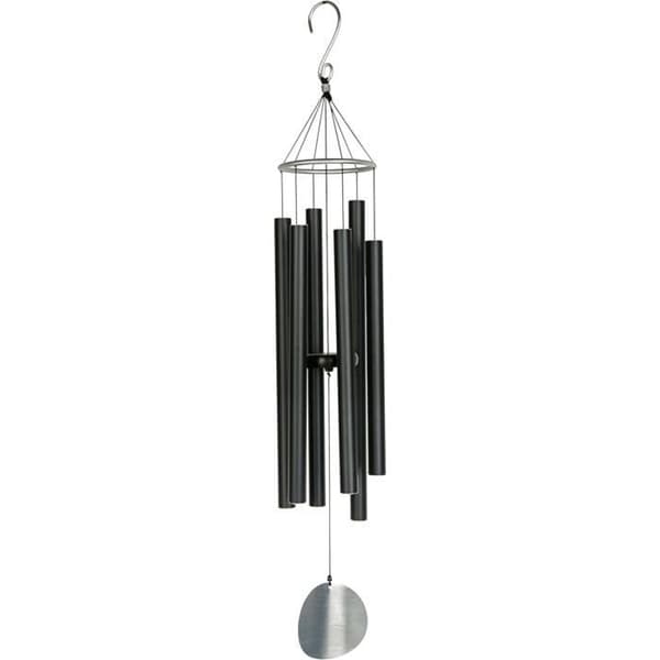 Art Bizniz vindspel Aureole Tunes 165 cm svart aluminium
