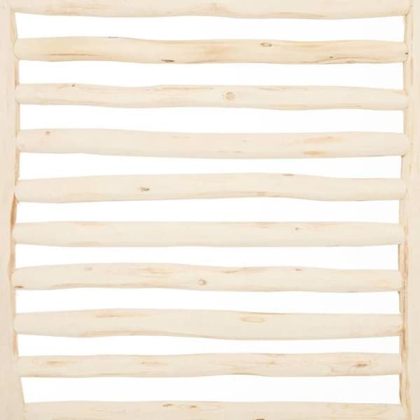 Paravent - ATMOSPHERA - Zahir - Poplar wood - Bomull - H169,5 cm - Beige