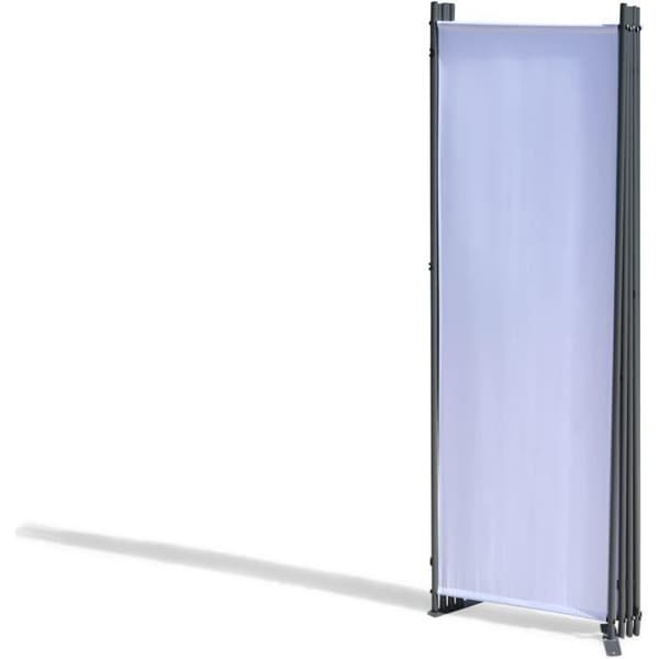 Paravent 5 delar 268 x 167 cm Vit - Set om 2 - GRASEKAMP