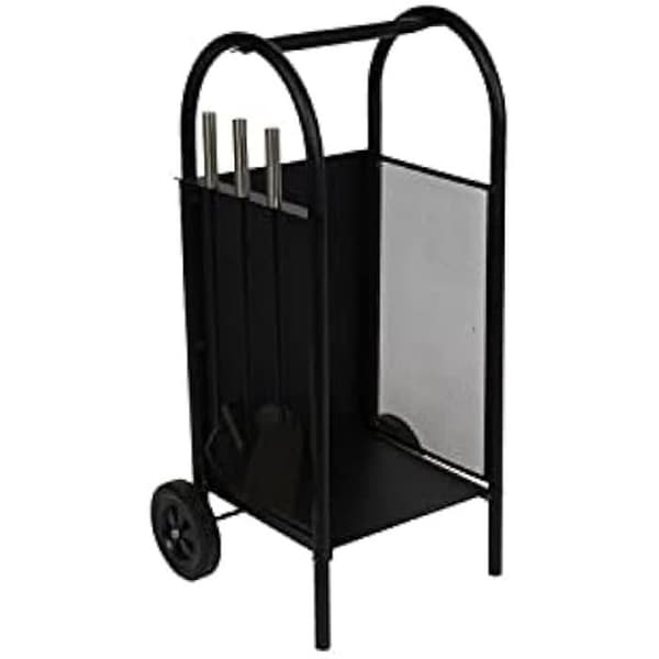 Vedhållare - DKD Home Decor - Standard - Stål och plast - Svart - 35x38x8 cm