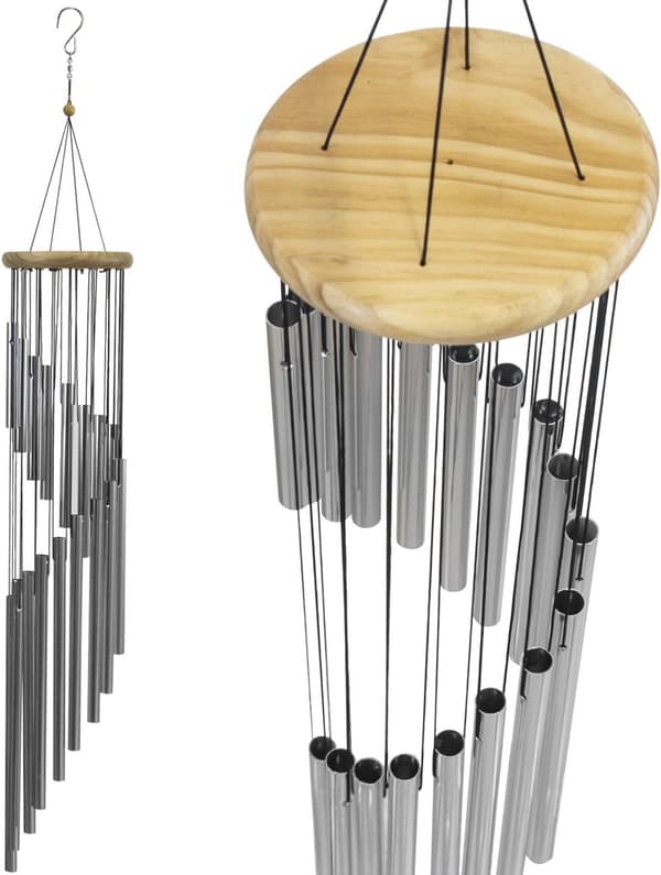 OBOSOE 12-Tube Wind Chime – Dekorativ udendørs havevindklokke med beroligende klang