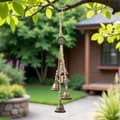 Miniatyrbillede 5 af 8: Lollanda Outdoor Hanging Metal Wind Chime – dekorativt hjem og have vedhæng med behagelig lyd og let ophængning