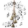 Miniatyrbillede 2 af 8: Lollanda Outdoor Hanging Metal Wind Chime – dekorativt hjem og have vedhæng med behagelig lyd og let ophængning