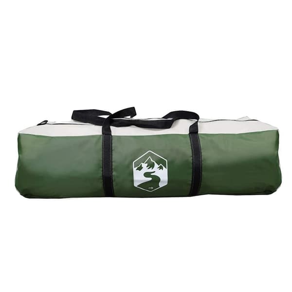 vidaXL Vindskjerm for camping grønn 366x152x152 cm vanntett