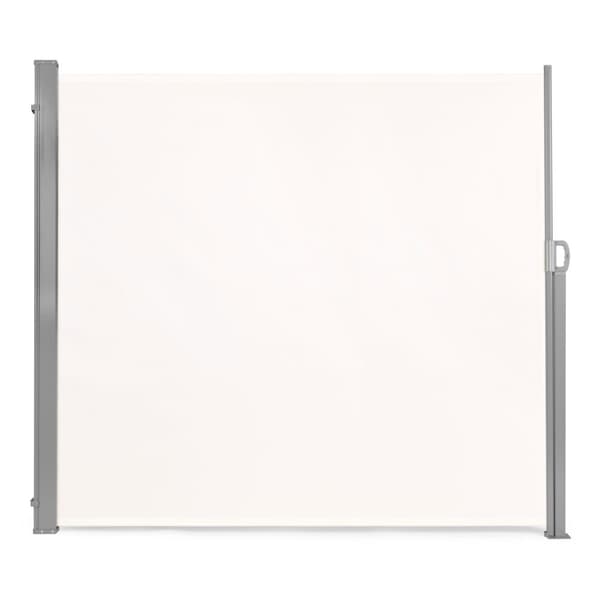 Udtrækbart vindskærm - beige - 300x180 cm - terrasse & have
