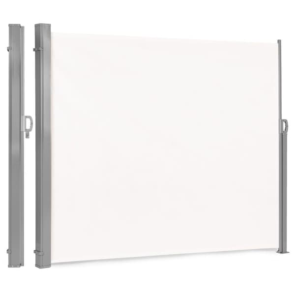 Utdragbar vindskydd - beige - 300x180 cm - terrass & trädgård