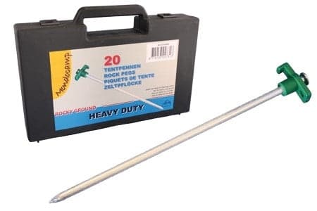 Teltpløkke 20-pack 25cm med taske