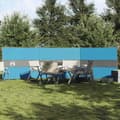 Miniatyrbild 1 av 2: Vindskydd för camping blå 490x123 cm vattentät