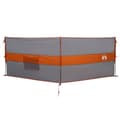 Miniatyrbild 2 av 2: Vindskydd för camping grått och orange 344x120 cm vattentätt