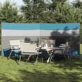 Miniatyrbild 1 av 2: Vindskydd för camping blå 340x130 cm vattentät