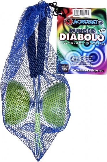 diabolo 105 Gummi Aluminium 12 x 10,5 cm orange 