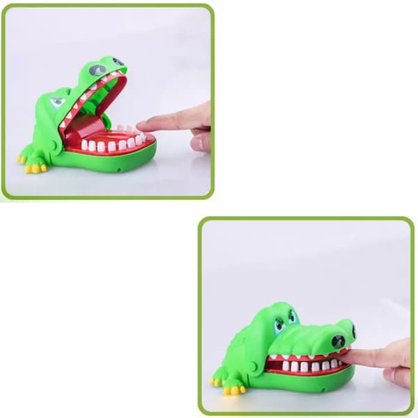 Mega Hungry Crocodile Tandlæge Game Large