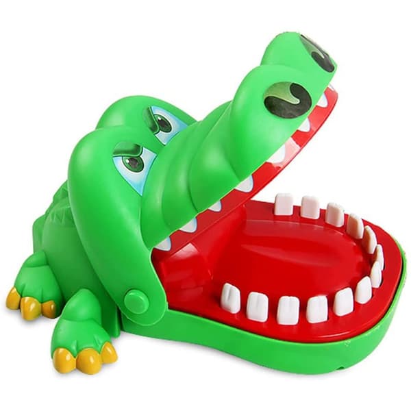 Big Mega Hungry Crocodile Dentist Game 1-Pack