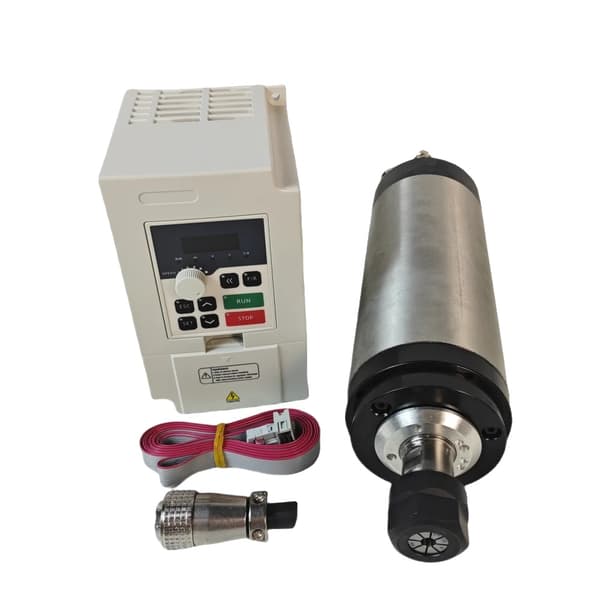 2,2 kW Ilmajäähdytteinen Spindelimoottori, Korkea Nopeus jopa 24000 rpm, Kompakti 80x230 mm Muotoilu,220V SARJA, Sarja 4