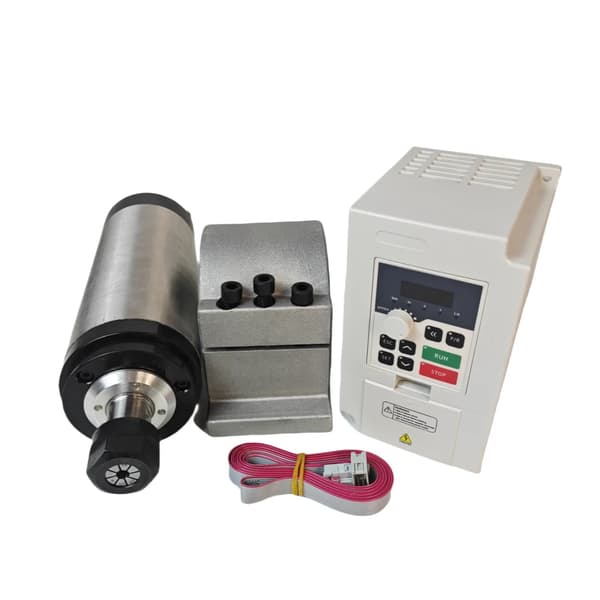 2,2 kW Ilmajäähdytteinen Spindelimoottori, Korkea Nopeus jopa 24000 rpm, Kompakti 80x230 mm Muotoilu,Sarja 5, 220V SARJA