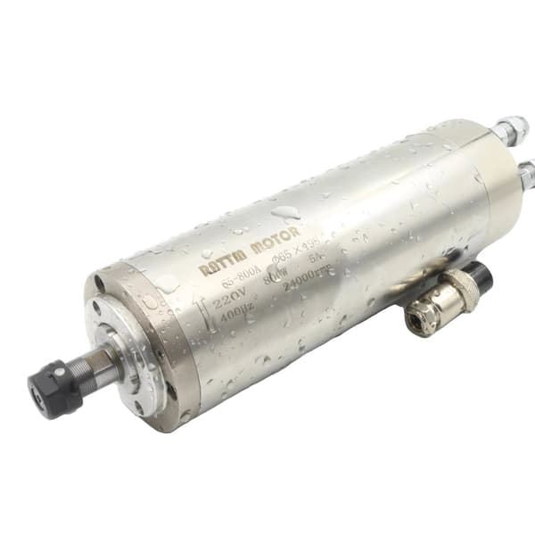 800W Effekt, 10-24000 omdrejninger pr. minut,220V, Bare spindel