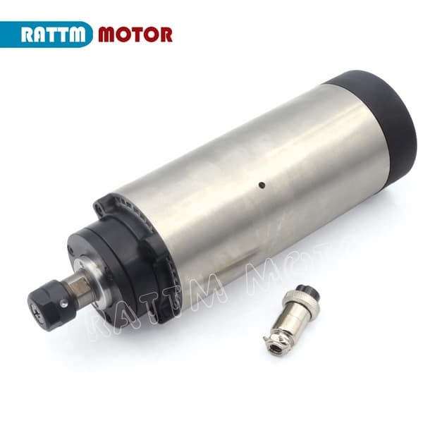 1,5 kW CNC-spindelmotor kit, 24000 RPM hög hastighet, luftkyld design,220V Kit