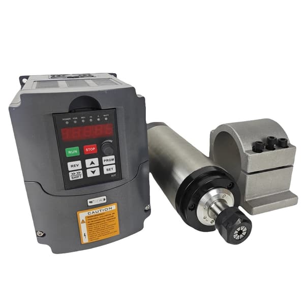 1,5 kW CNC-spindelmotor kit, 24000 RPM hög hastighet, luftkyld design,220V Kit