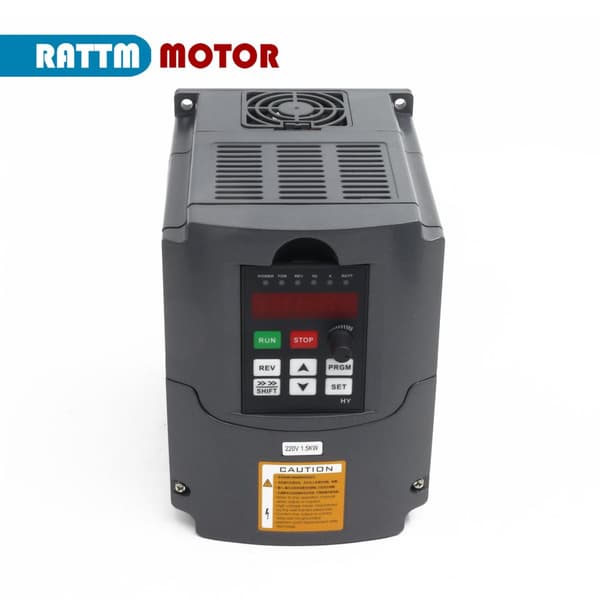 CNC-fräs spindelmotor, luftkylning, VFD-omriktare