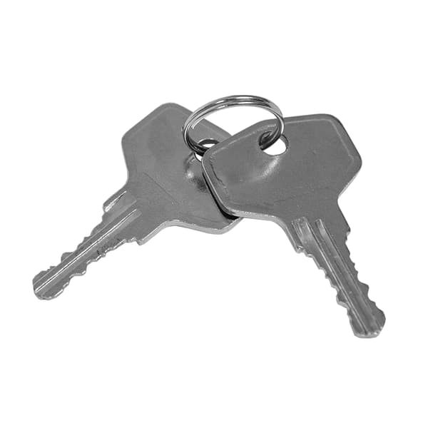 10 fönsterhandtag låsbara - silver