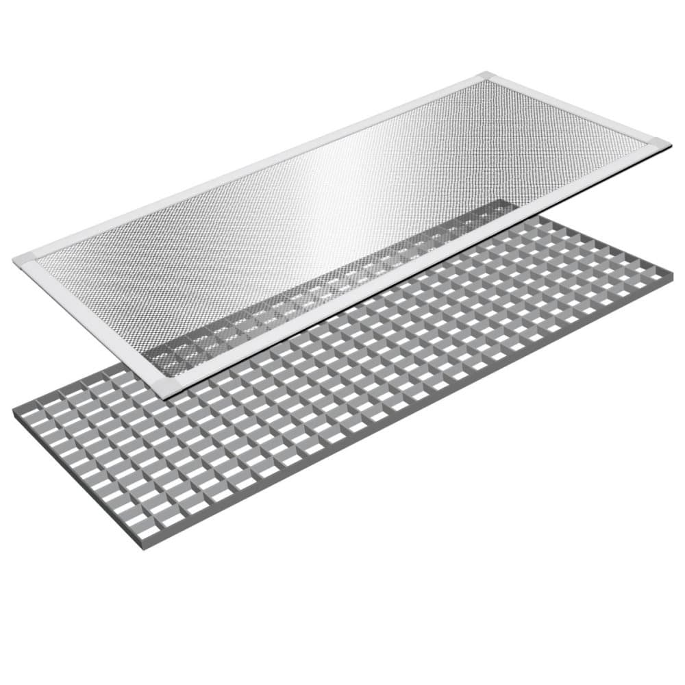 Belysning Nå Cover kælder godt dække aluminium kælder aksel beskyttelse 115x50 cm