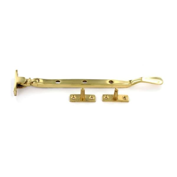 Securit Casement Stay Gold One Size