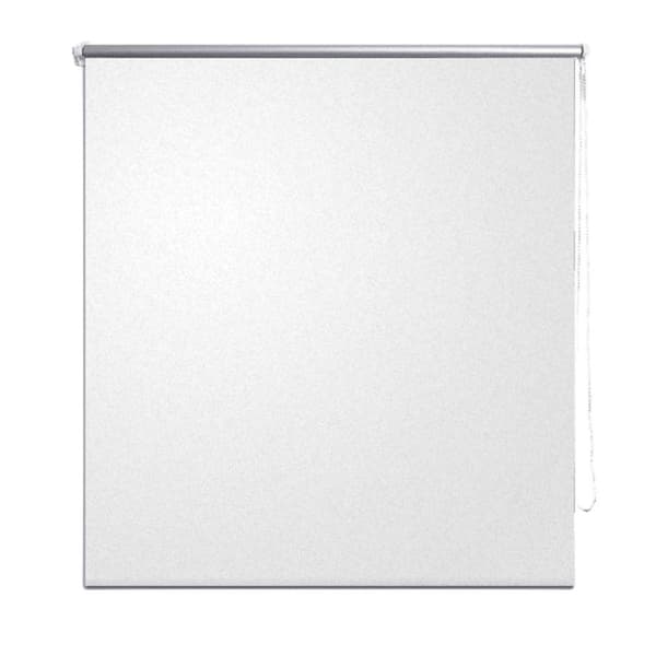 vidaXL Rullegardin blackout 140 x 230 cm Hvit