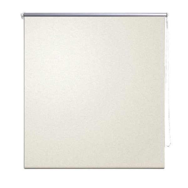 vidaXL Rullegardin 140 x 230 cm beige-hvit