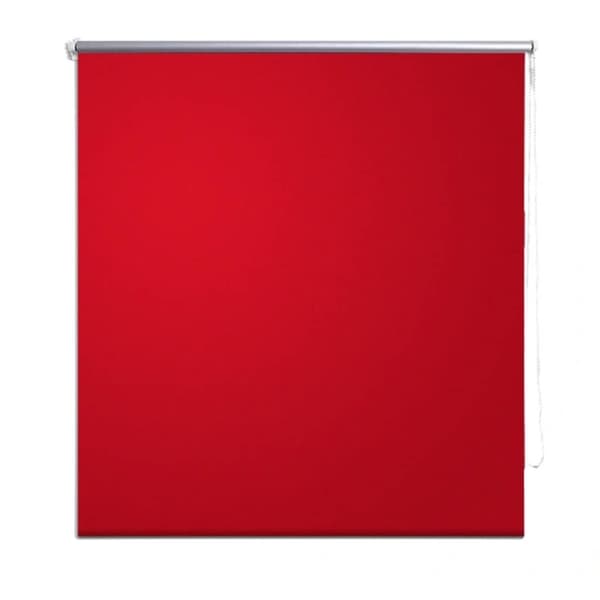 vidaXL Rullegardin Blackout 120 x 230 cm Rød