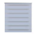 Miniatyrbild 1 av 2: vidaXL Rullgardin randig vit 40 x 100 cm transparent