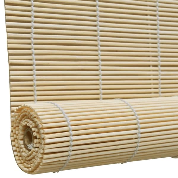 vidaXL Naturlig bambus rullegardin 120 x 220 cm