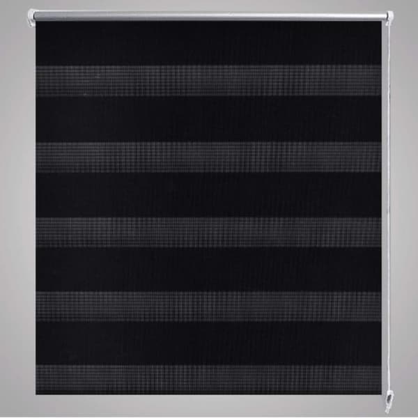 vidaXL Zebra Gardiner 40 x 100 cm Svart