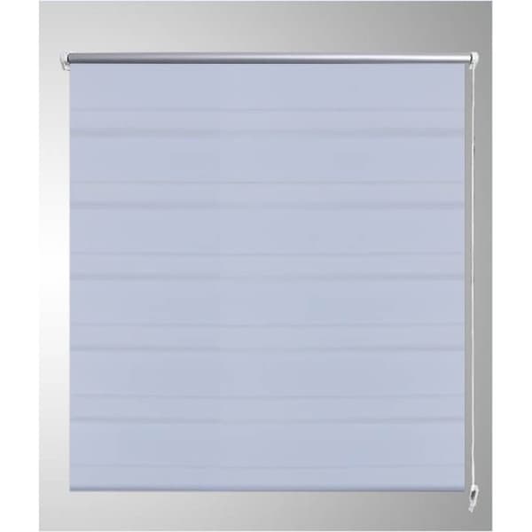 vidaXL Zebra Gardiner 90 x 150 cm Hvit