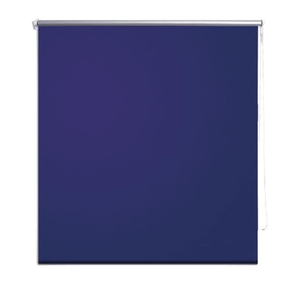vidaXL Rullgardin mörkläggande 60x120 cm marinblå