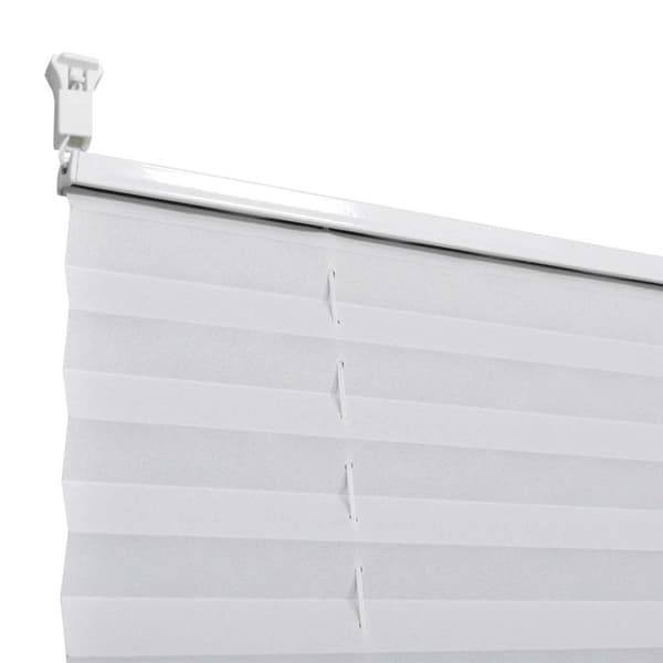 vidaXL Plissegardiner 50 x 125 cm Hvit