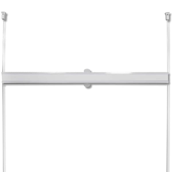 vidaXL Plissegardiner 60 x 125 cm Hvit